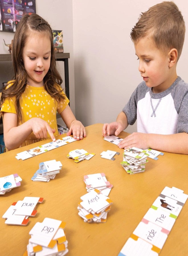 هابينيست مجموعة هابينيست لبناء الجمل للأطفال، لعبة تعليمية لقواعد اللغة والقراءة وأنشطة علاج النطق، رياض الأطفال، الصف الأول والثاني، مستلزمات أساسية لفصول التربية الخاصة للمعلمين والتعليم المنزلي - Image 2